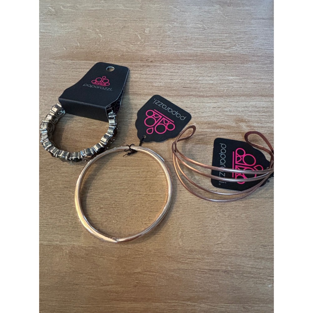 Bracelet lot Paparazzi NWT Three bracelet's with tags Born To Bedazzle